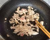 ゴーヤと豚肉の甘辛味噌炒め作り方5写真