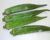 さっぱり味♫オクラの梅ワカメ和え作り方1写真