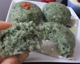 甘酒よもぎ蒸しパン作り方4写真