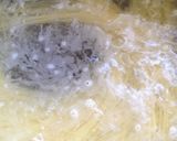 鰹節たっぷり*夏野菜とベーコンの素麺作り方2写真