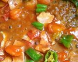鰹節たっぷり*夏野菜とベーコンの素麺作り方10写真