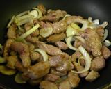 ■スナップエンドウと豚肉のピリ辛味噌炒め作り方5写真