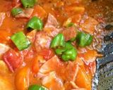 鰹節たっぷり*夏野菜とベーコンの素麺作り方9写真