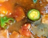 鰹節たっぷり*夏野菜とベーコンの素麺作り方11写真