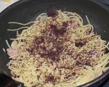 ツナとしめじのゆかりパスタ作り方5写真