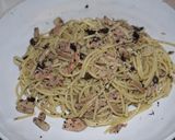 ツナとしめじのゆかりパスタ作り方7写真