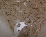 流水麺で冷やし豆腐・トマトそば作り方5写真