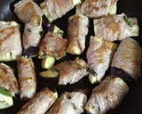 茄子と大葉の豚肉巻き作り方2写真