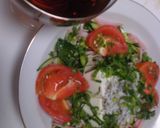 流水麺で冷やし豆腐・トマトそば作り方11写真
