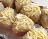 朝食や昼食に!おかかおにぎりのチーズ焼き作り方1写真