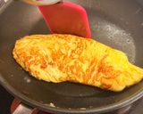 残ったラタトイユで♪チーズオムレツ作り方9写真