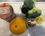 朝食に！ブロッコリーと八朔のサラダ作り方1写真