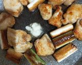 鶏むね肉と長ねぎの旨塩焼き鳥作り方4写真