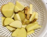 ポテトとチキンのダブルチーズ焼き作り方1写真