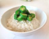 簡単！豆腐にさっぱりオクラソース　作り方5写真
