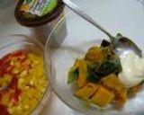 かぼちゃのカラフルサラダ作り方4写真