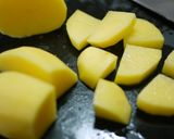 デリ風♪バジルソースでポテトサラダ作り方1写真