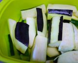 ズッキーニと茄子のアンチョビバルサミコ酢作り方3写真