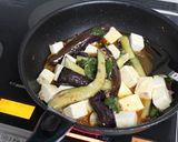 麻婆茄子豆腐！作り方6写真