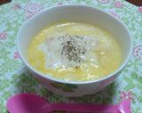 レンジで出来る☆カップスープリゾット☆作り方4写真