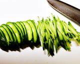 切干し大根と千切り野菜のピリ辛サラダ作り方2写真