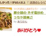 豚小間の ネギ塩炒め　めっちゃ簡単♬作り方5写真