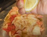 夏季限定☆桃と生ハムとトマトの冷製パスタ作り方5写真
