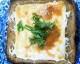 ハニー味噌バターDEしらすトースト♫♬作り方4写真