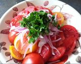 超簡単 トマトサラダ作り方6写真