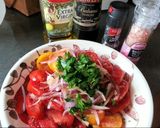 超簡単 トマトサラダ作り方9写真