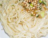 汁なしあえそば！サッパリ梅じそそうめん作り方5写真