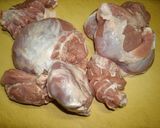 美味しいよ！豚かしら（こめかみ）肉！作り方1写真