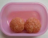 いないいないばぁ！のトマトちゃん弁当♡作り方1写真