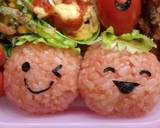 いないいないばぁ！のトマトちゃん弁当♡作り方3写真