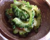 切って混ぜるだけ生で食べるゴーヤ浅漬け作り方4写真