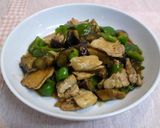 茄子ピーマン豚肉のオイスター中華炒め作り方4写真