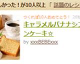 キャラメルバナナシフォンケーキ☆作り方19写真