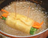 油揚げの野菜巻き甘辛煮作り方2写真