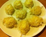 お弁当に◎チーズとちくわのくるくるフライ作り方4写真