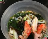 ★超簡単酢の物アレンジ★かにカマもずく酢作り方4写真