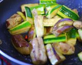 ズッキーニと茄子のアンチョビバルサミコ酢作り方7写真