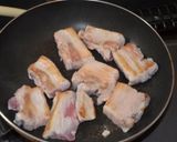 豚バラブロック丼作り方2写真