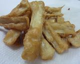 鶏軟骨天をお好み焼粉とビールでカラッ作り方3写真