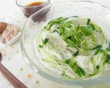 鍋1つで簡単！つるっシャキ＊豆苗そうめん作り方5写真