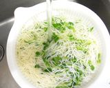 鍋1つで簡単！つるっシャキ＊豆苗そうめん作り方4写真