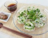 鍋1つで簡単！つるっシャキ＊豆苗そうめん作り方6写真