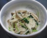 きのこと三つ葉のおひたし作り方6写真