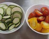 ズッキーニと夏野菜のあっさり洋風煮物♪作り方2写真