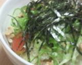 スモークサーモンの塩麹丼。作り方12写真