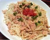 夏にさっぱり！梅ツナそうめん作り方2写真